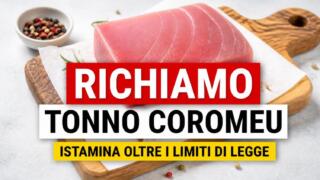 Richiamo per il tonno Coromeu, istamina oltre i limiti di legge