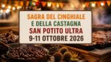 Sagra del Cinghiale e della Castagna 2026 a San Potito Ultra