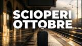 Scioperi trasporti ottobre 2026: calendario e orari