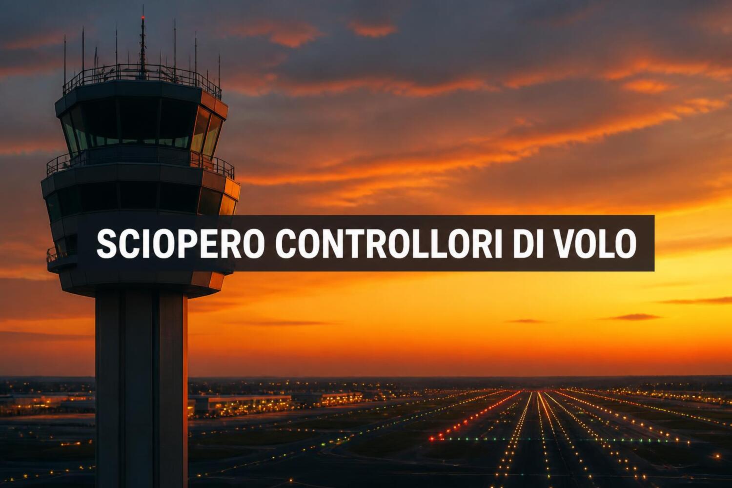 Sciopero ENAV mercoledì 30 settembre, voli a rischio a Napoli