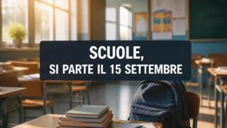 Scuole in Campania, niente posticipo, si parte il 15 settembre
