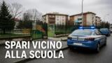 Spari vicino alla scuola d’infanzia a Rozzano: cinque giovani in fuga, bambini messi in salvo