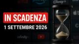 Streaming, 1 settembre: i contenuti in scadenza su Netflix, Prime Video, Disney+ e le altre piattaforme