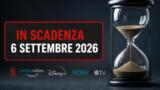 Streaming, 6 settembre: i contenuti in scadenza su Netflix, Prime Video, Disney+ e le altre piattaforme