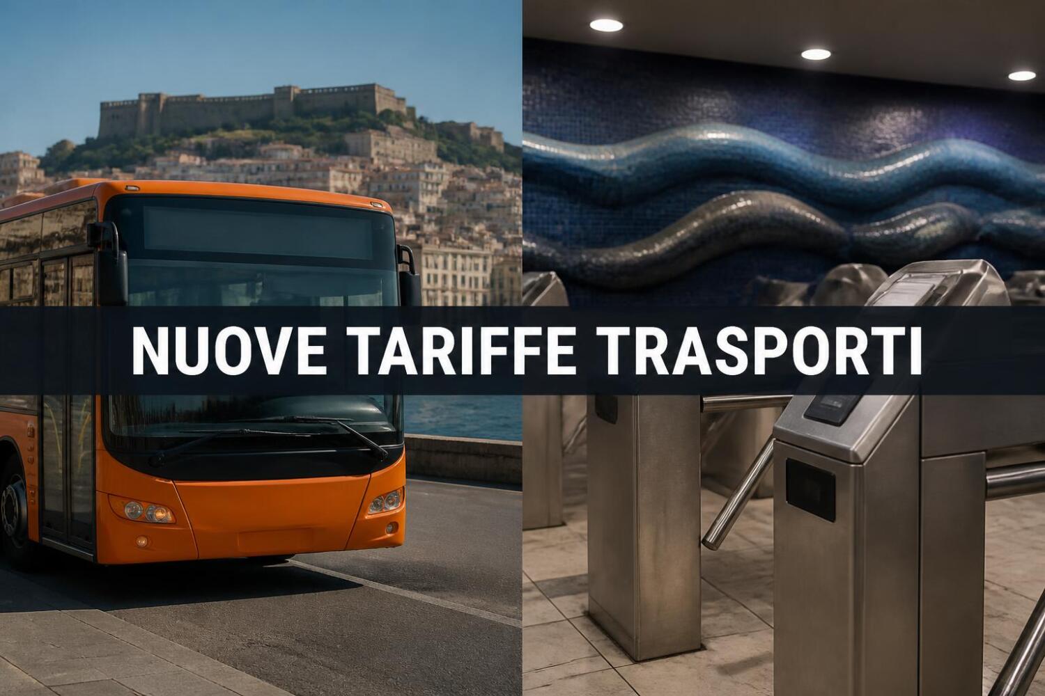 Trasporti in Campania, nuove tariffe dal 1° ottobre