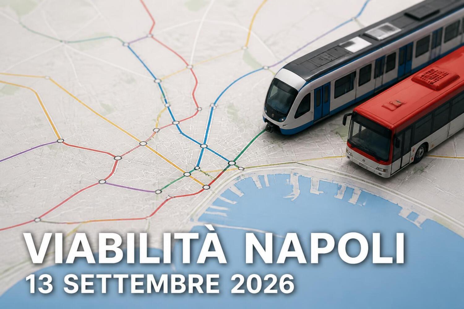 Viabilità e trasporti a Napoli oggi, 13 settembre 2026: chiusure e aggiornamenti