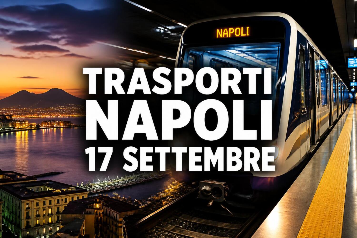 Viabilità e trasporti a Napoli oggi, 17 settembre 2026: chiusure e aggiornamenti