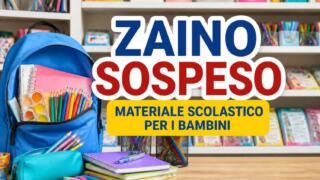 Zaino Sospeso, a Napoli si dona materiale scolastico ai bambini