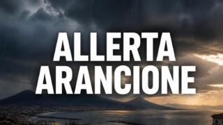 Allerta meteo arancione a Napoli dalle 15: piogge intense e rischio frane fino a domani