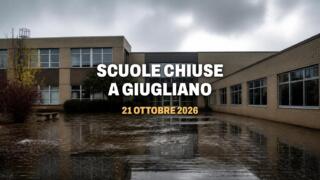 Allerta meteo arancione, scuole chiuse a Giugliano il 21 ottobre