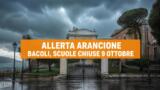 Bacoli, scuole chiuse il 9 ottobre per l’allerta arancione