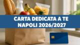Carta Dedicata a Te a Napoli, le 28.536 carte e come ritirarle