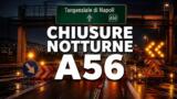 Chiusure notturne sulla Tangenziale di Napoli: il programma della settimana 12-18 ottobre 2026