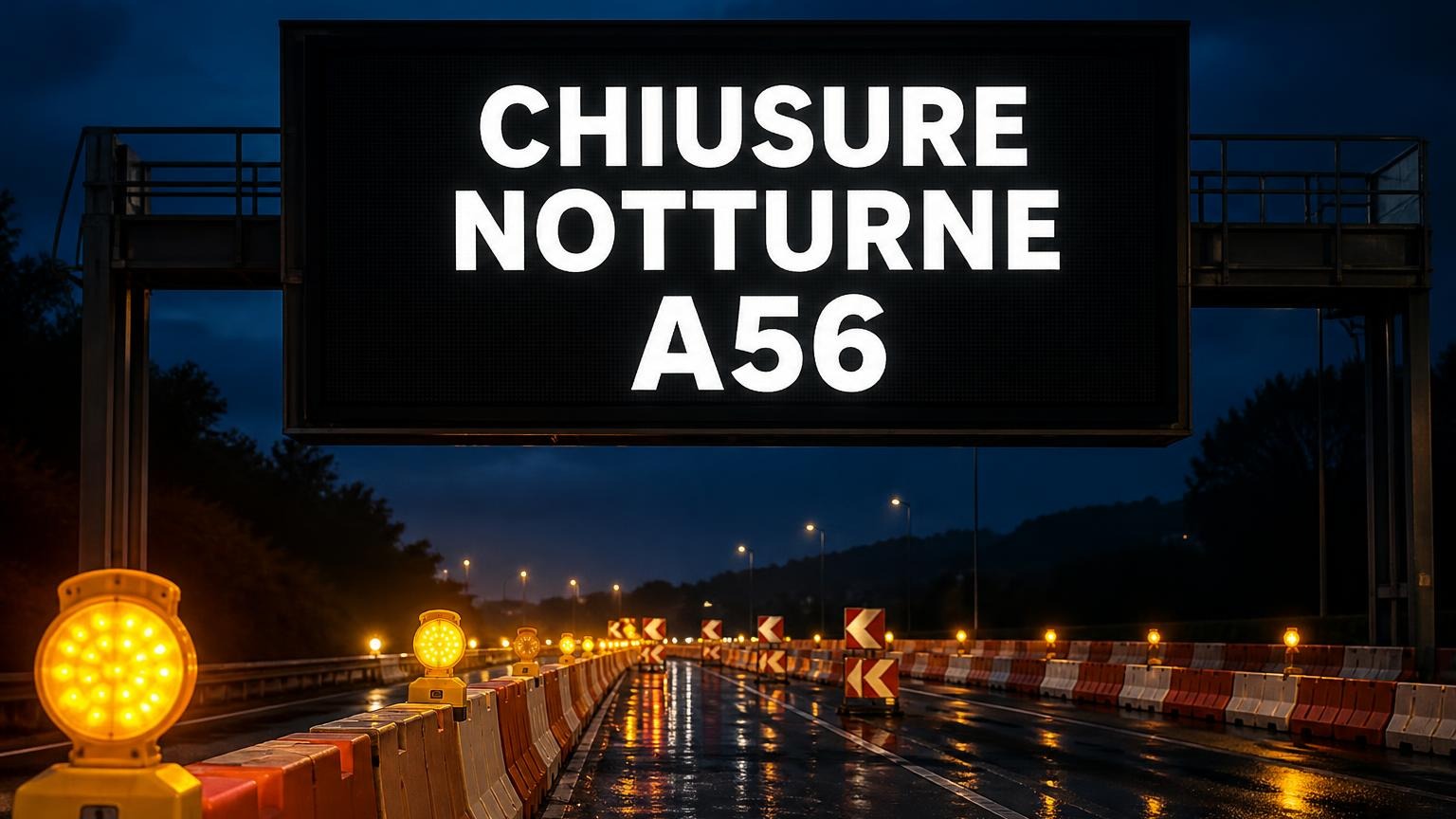 Chiusure notturne sulla Tangenziale di Napoli: il programma della settimana 19-25 ottobre