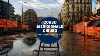 Corso Meridionale chiuso a Napoli dal 26 ottobre al 9 novembre