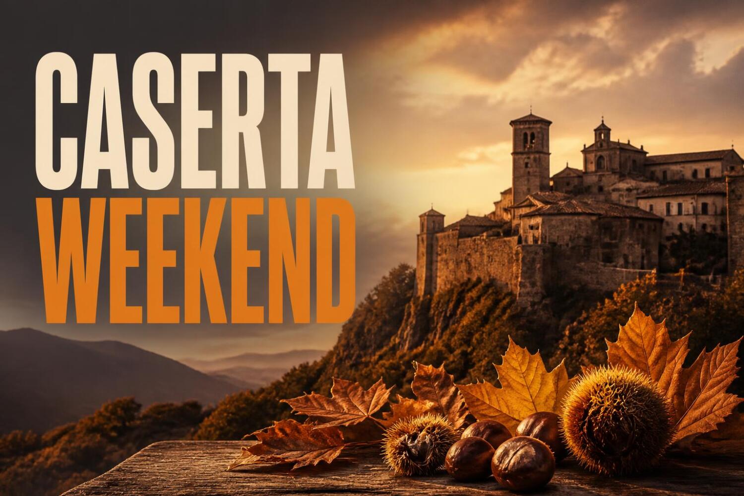 Cosa fare a Caserta nel weekend: eventi da venerdì 23 a domenica 25 ottobre