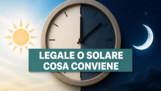 È meglio l’ora legale o l’ora solare?