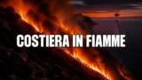 Incendio tra Positano e Vico Equense: fiamme a Santa Maria del Castello, elicotteri in azione