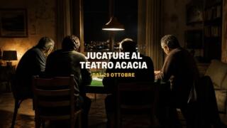 “Jucature” di Pau Miró al Teatro Acacia: Milo e Falivene tra carte, ironia e malinconia