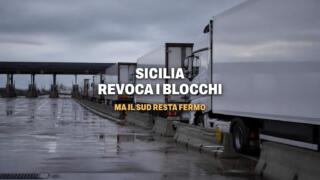 La Sicilia revoca i blocchi dei tir, proteste continuano al Sud