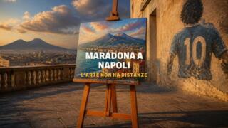 L’Arte non ha distanze, artisti argentini a Napoli per Maradona