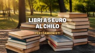 Libri a 5 euro al chilo, a San Giorgio sostegno ai camionisti