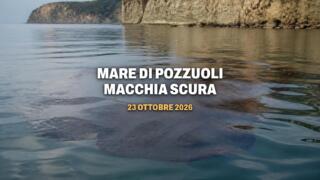 Macchia scura nel porto di Pozzuoli, allarme dei comitati