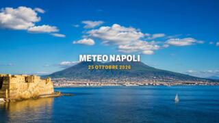 Meteo Napoli oggi, domenica 25 ottobre: coperto e 19 gradi