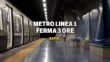 Metro Linea 1 ferma tre ore tra Dante e Centro Direzionale