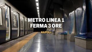 Metro Linea 1 ferma tre ore tra Dante e Centro Direzionale