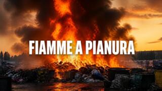 Napoli, incendio all’isola ecologica di Pianura: rifiuti pericolosi in fiamme, area chiusa