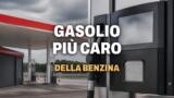 Perché il gasolio costa più della benzina nel 2026