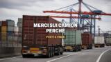 Perché le merci viaggiano sui camion, il ruolo di porti e treni
