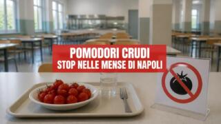 Pomodori crudi vietati nelle mense di Napoli, allarme salmonella