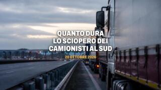 Quanto dura lo sciopero dei camionisti a Napoli e al Sud?