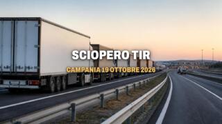 Sciopero autotrasportatori in Campania, code e scaffali vuoti