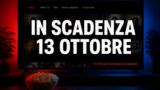 Streaming, 13 ottobre 2026: i contenuti in scadenza su Netflix, Prime Video, Disney+ e le altre piattaforme