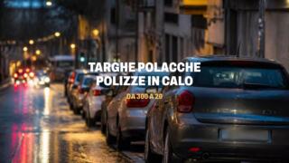 Targhe polacche, le polizze sospette crollano da 300 a 20