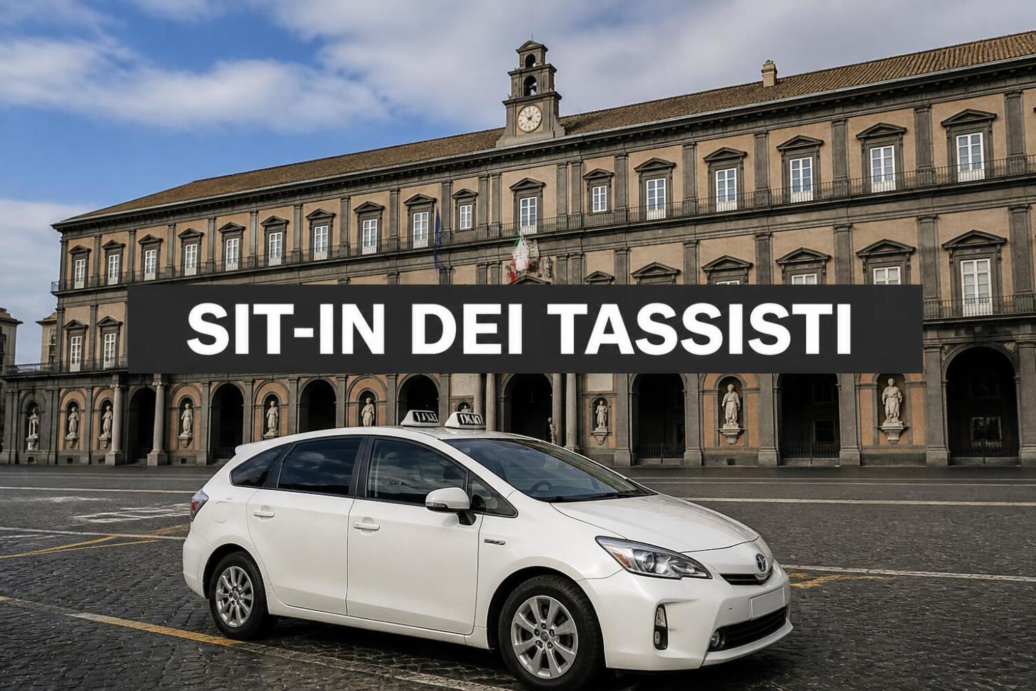 Tassisti napoletani in sit-in il 6 ottobre a Palazzo San Giacomo