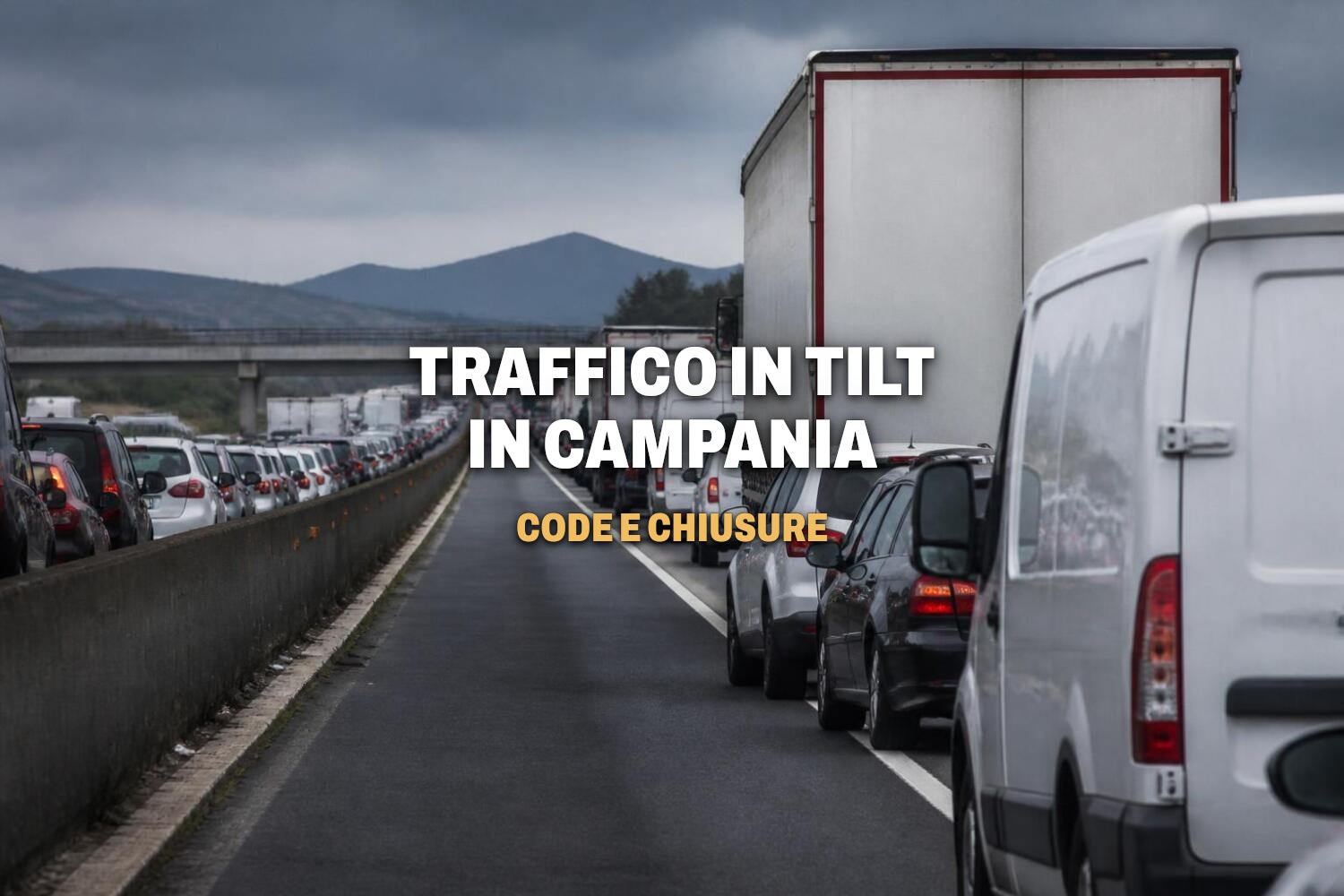 Traffico in Campania, code e chiusure per la protesta dei tir