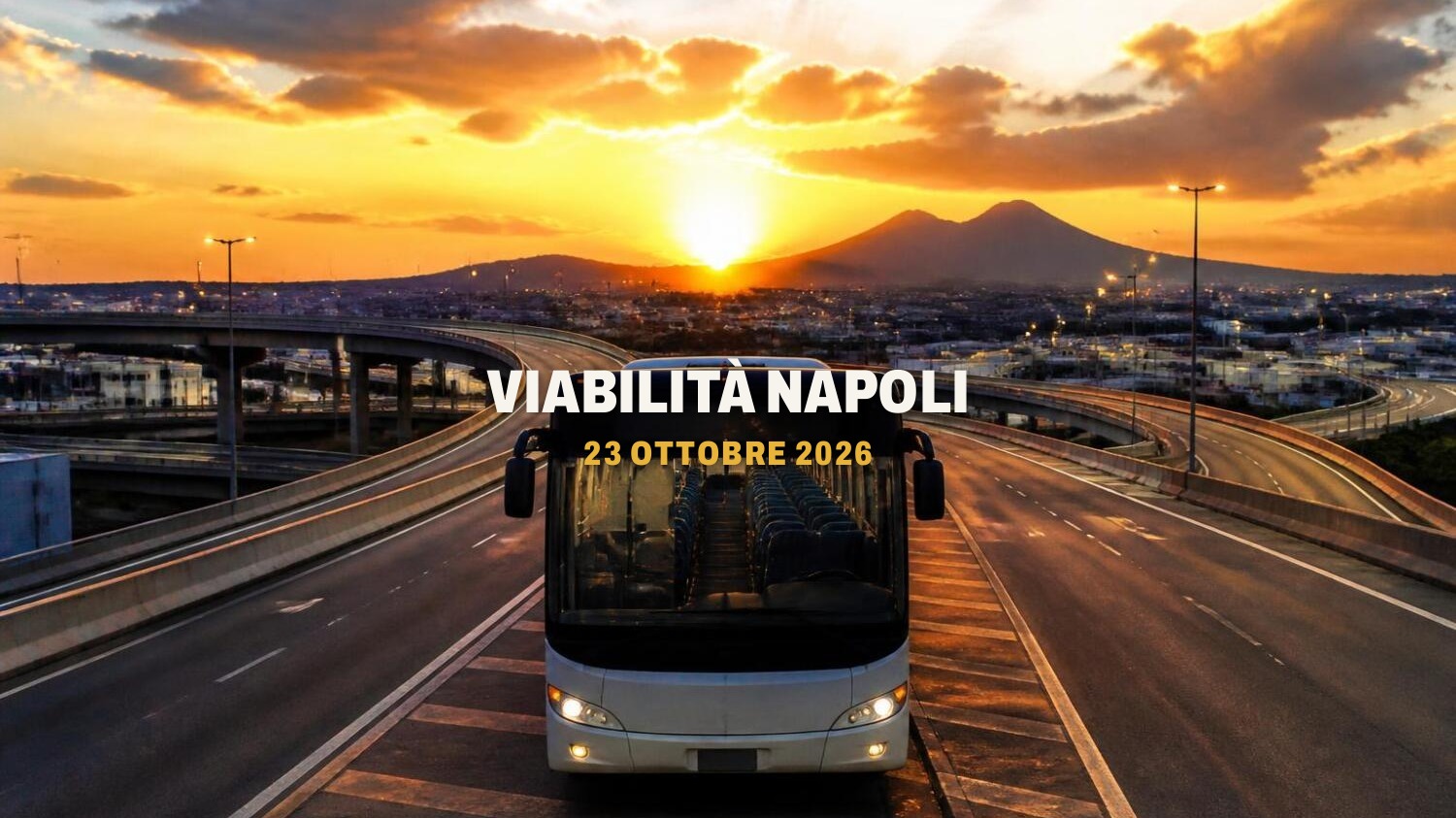 Viabilità e trasporti a Napoli oggi, 23 ottobre 2026: chiusure e aggiornamenti