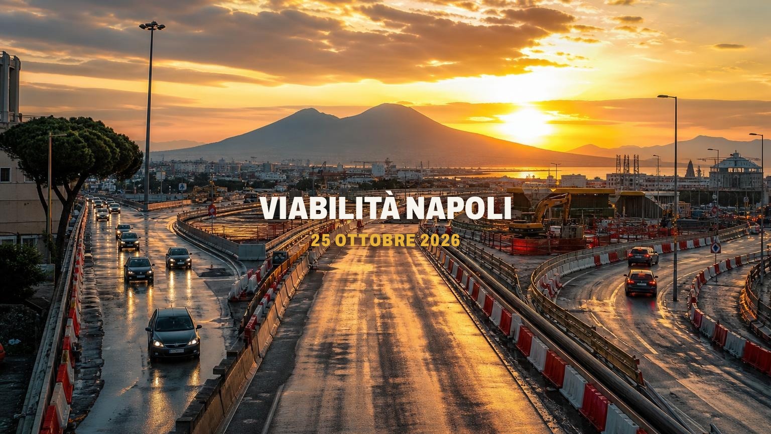 Viabilità e trasporti a Napoli oggi, 25 ottobre 2026: chiusure e aggiornamenti