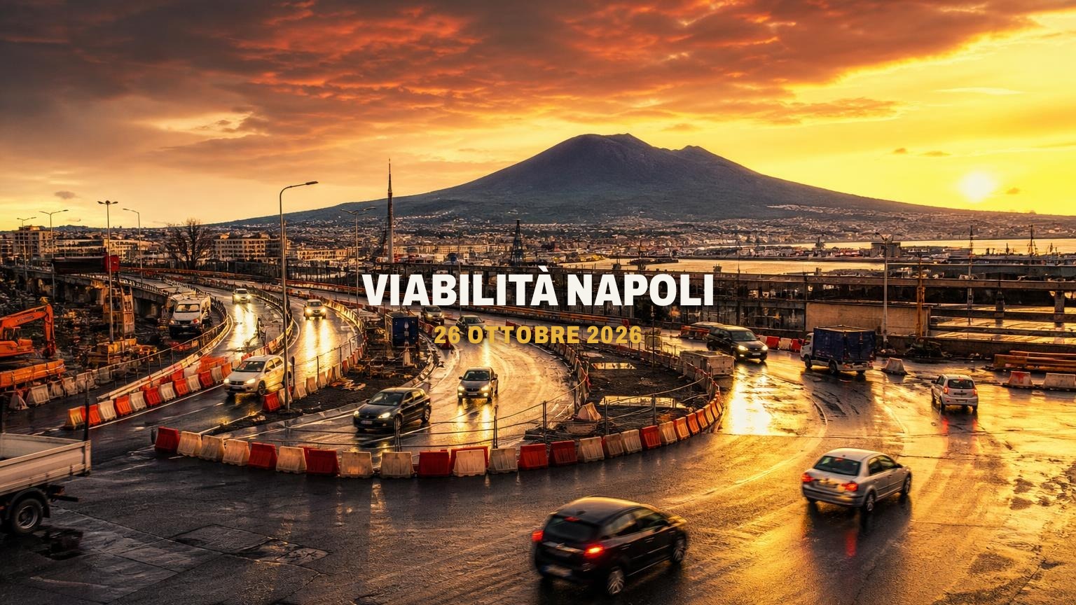 Viabilità e trasporti a Napoli oggi, 26 ottobre 2026: chiusure e aggiornamenti